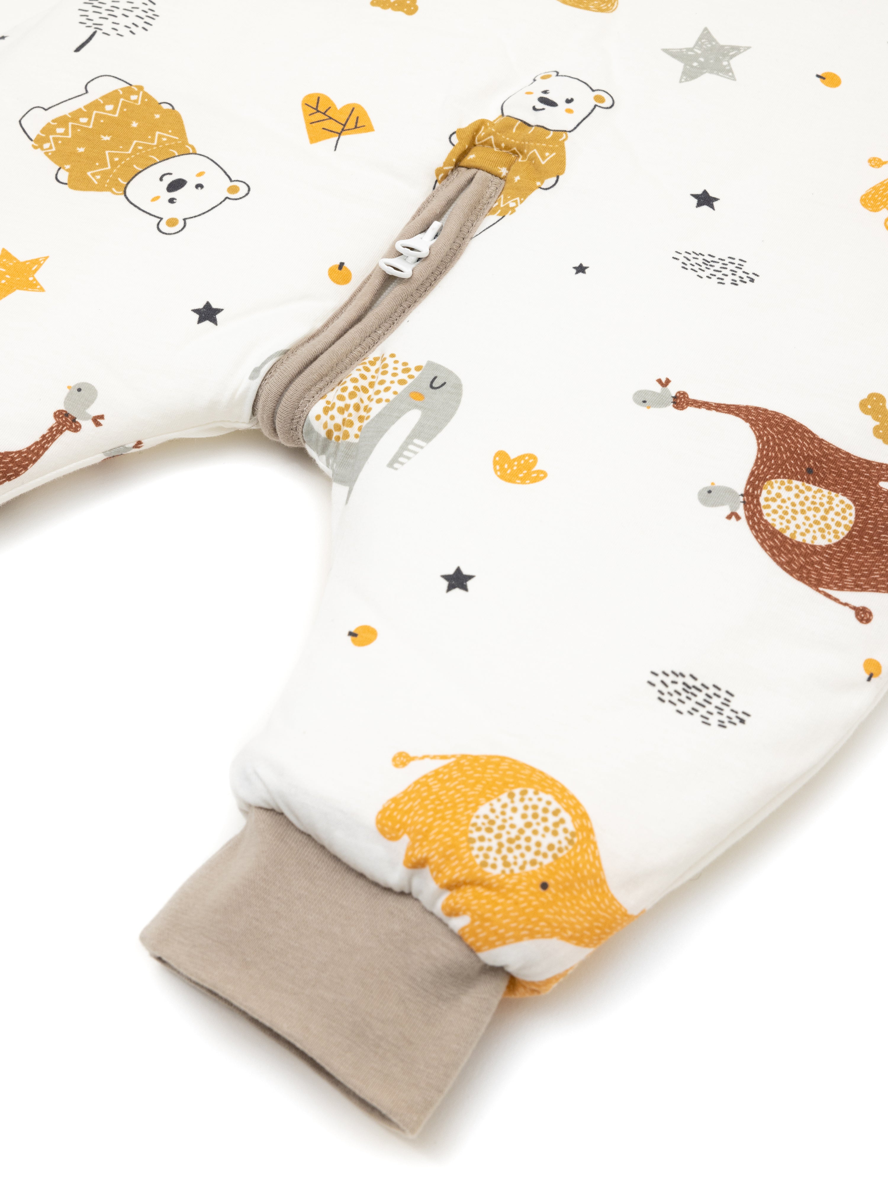 Babyschlafsack - Schlafsack mit Füßen 2.5 TOG - Bär | Elefant