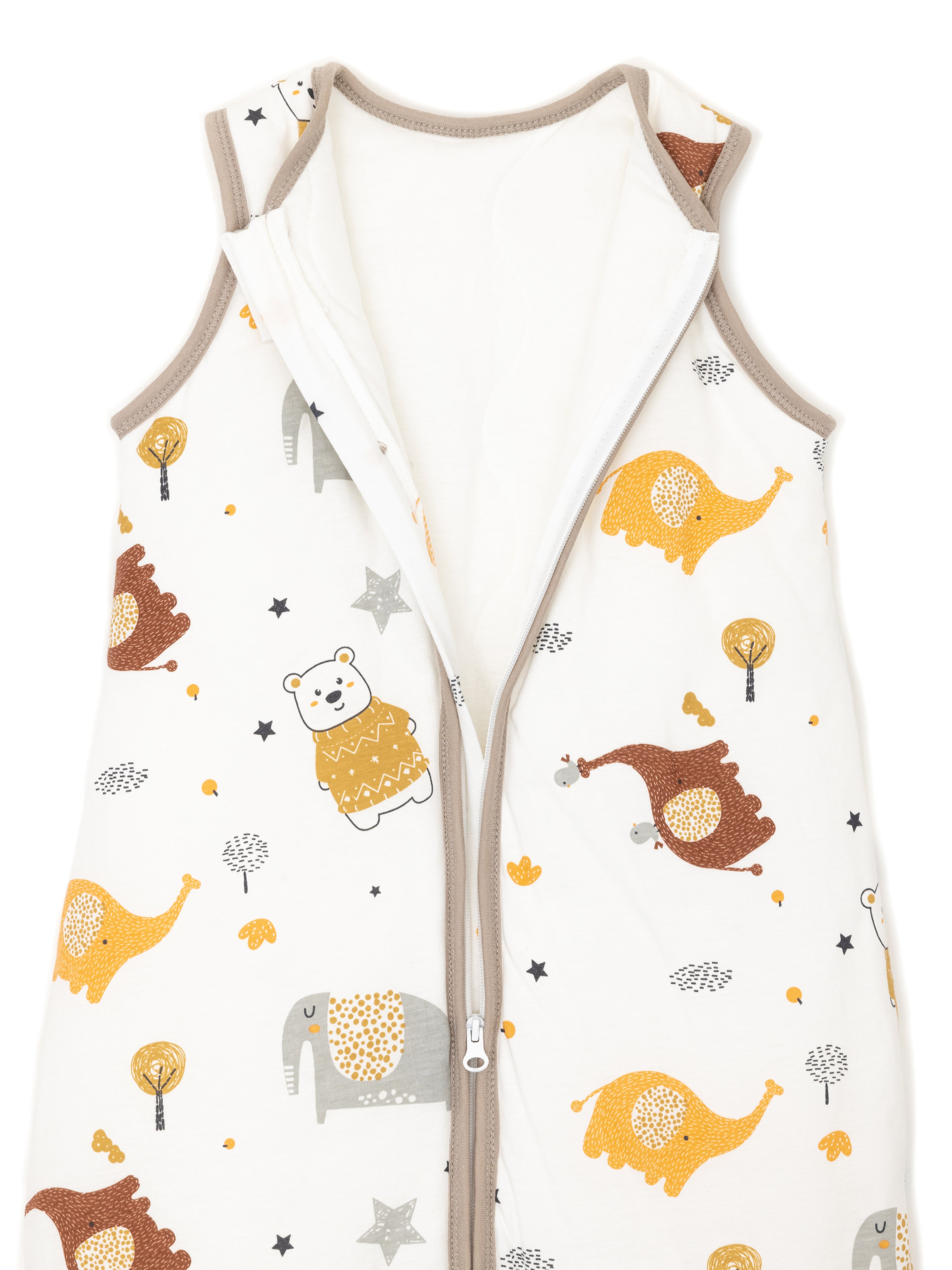 Babyschlafsack - Schlafsack mit Füßen 2.5 TOG - Bär | Elefant