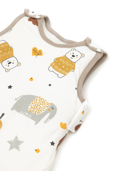 Babyschlafsack - Schlafsack Rund 2.5 TOG - Bär | Elefant