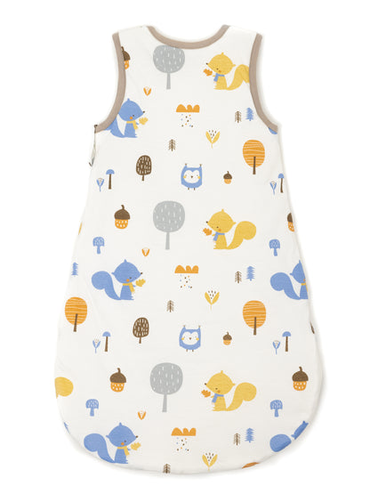 Babyschlafsack - Schlafsack Rund 2.5 TOG - Eule | Eichhörnchen