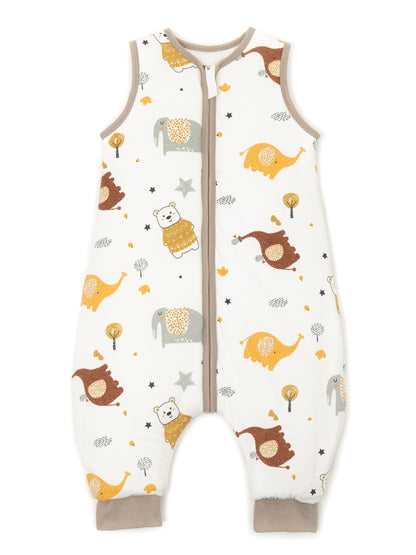Babyschlafsack - Schlafsack mit Füßen 2.5 TOG - Bär | Elefant
