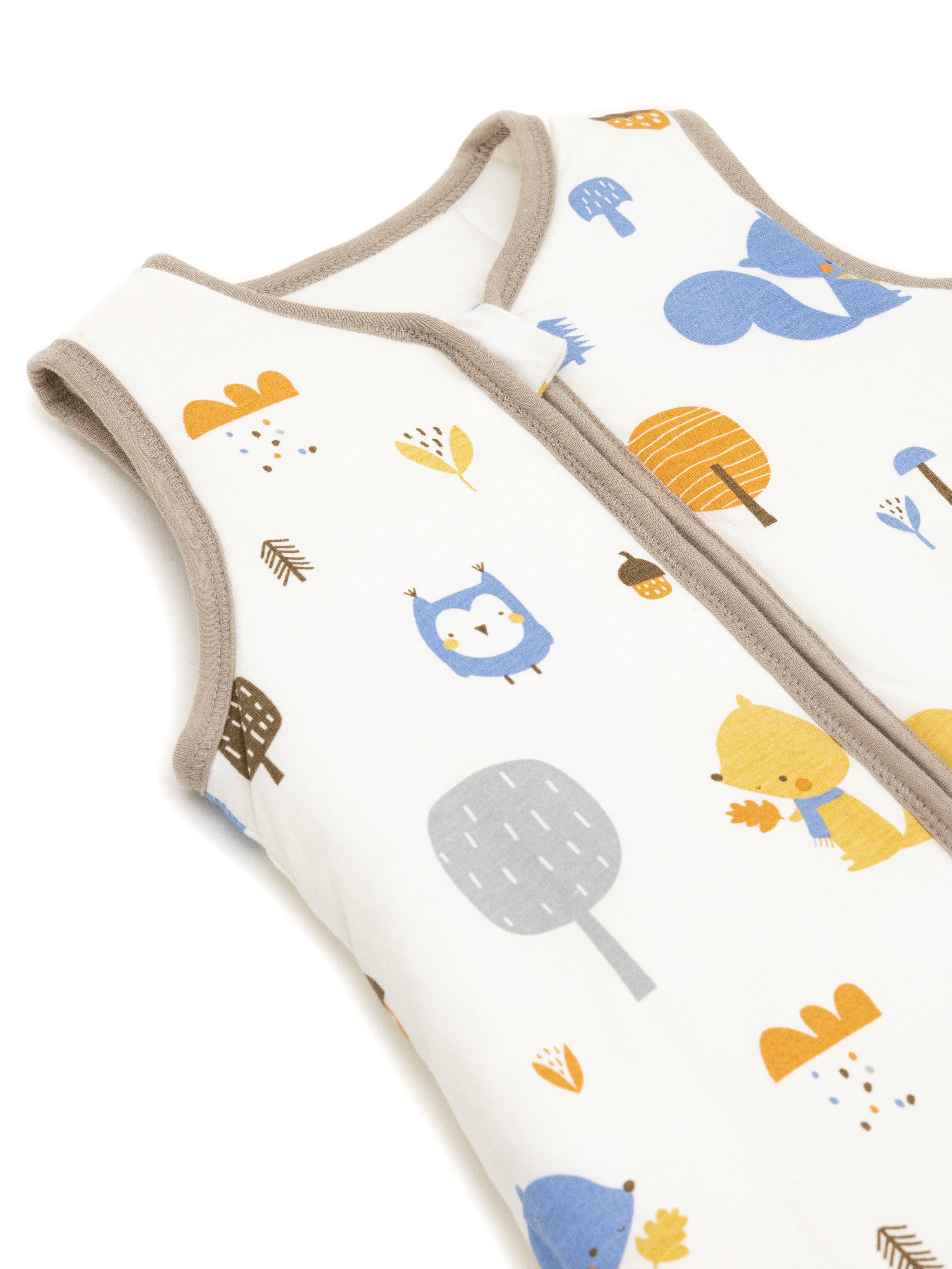 Babyschlafsack - Schlafsack mit Füßen 2.5 TOG - Eule | Eichhörnchen