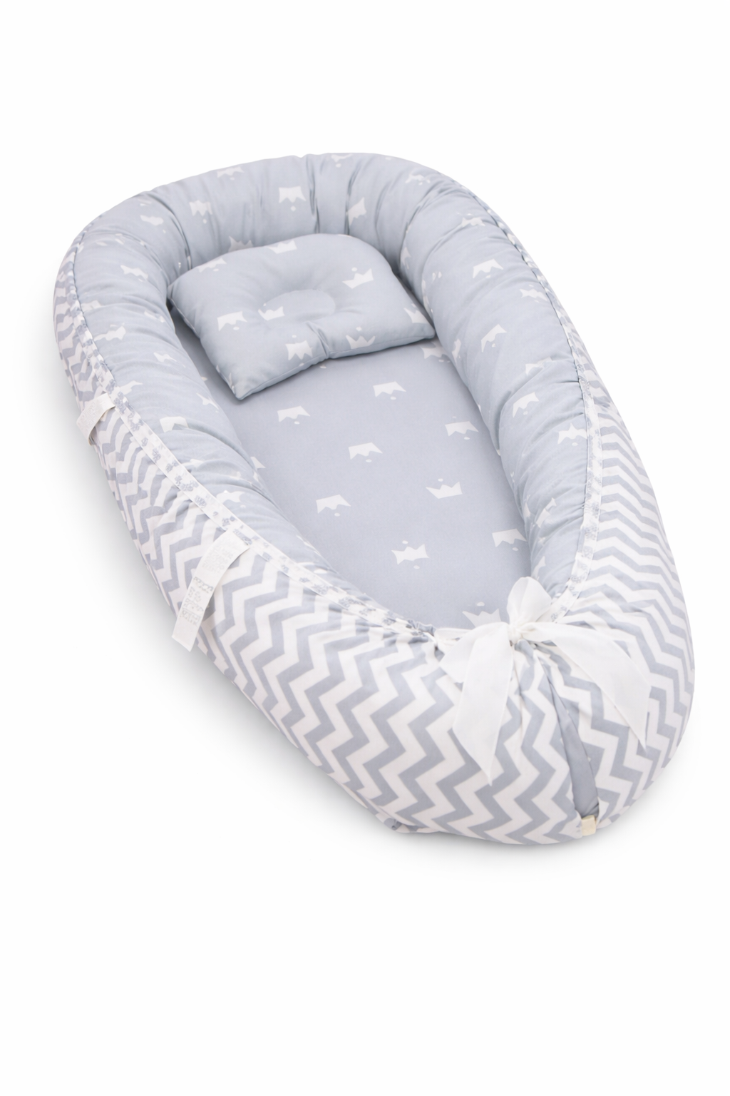 Schlafnestchen | Soft grey crown