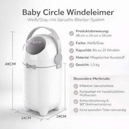 Baby Circle Windeleimer I Rosa
